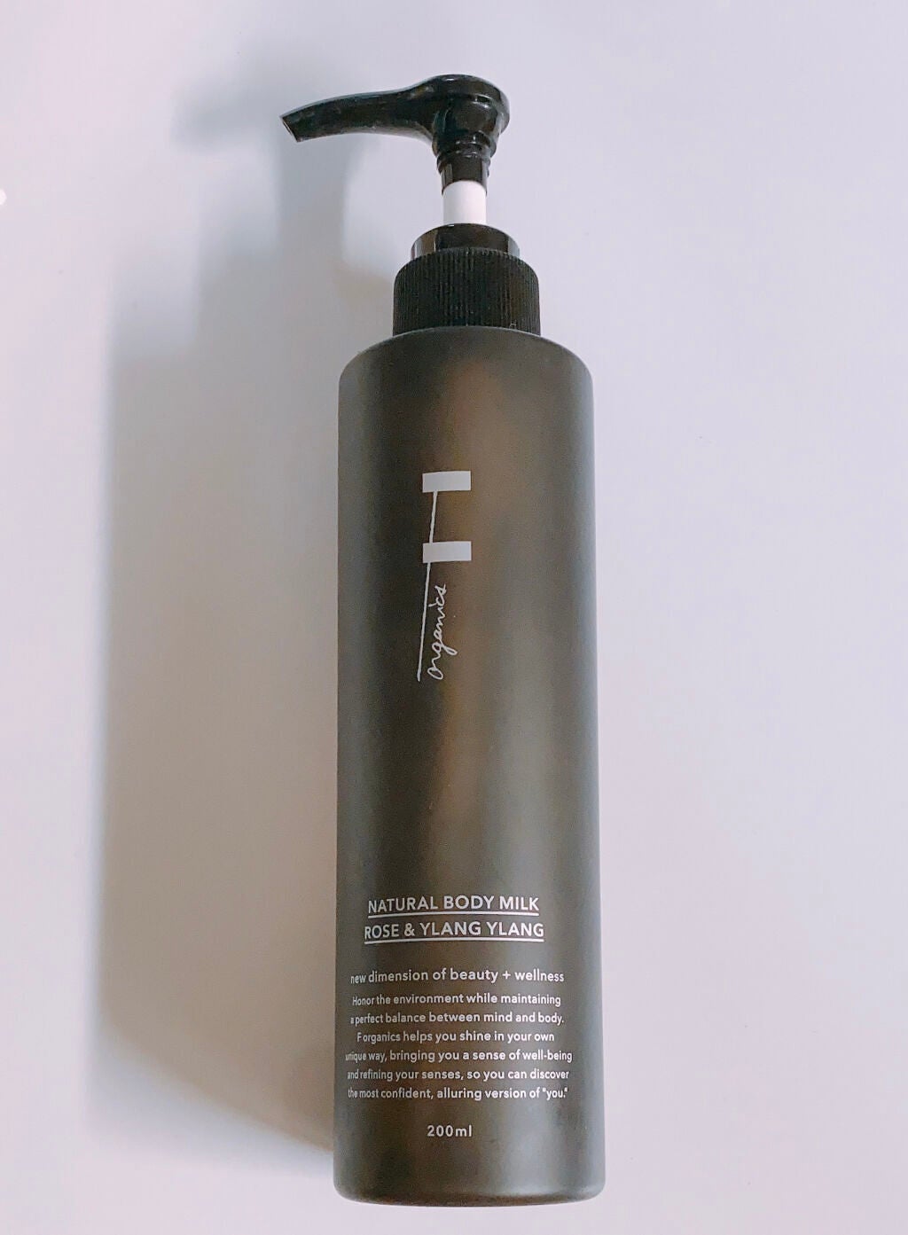 BODY MILK ROSE&YLANG YLANG/F organics(エッフェ オーガニック)/ボディローションを使ったクチコミ(1枚目)