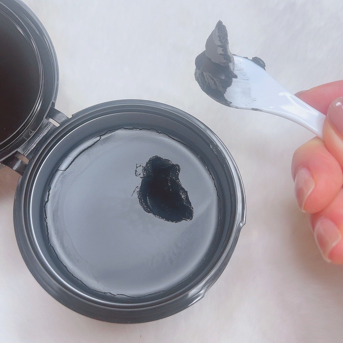 黒炭クレンジングバーム/ALLNA ORGANIC/クレンジングバームを使ったクチコミ(5枚目)