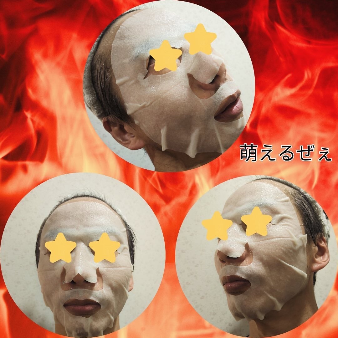 原液美容100マスク VC&レチノール/ONE STONE TWO BIRDS/シートマスク・パックを使ったクチコミ(4枚目)