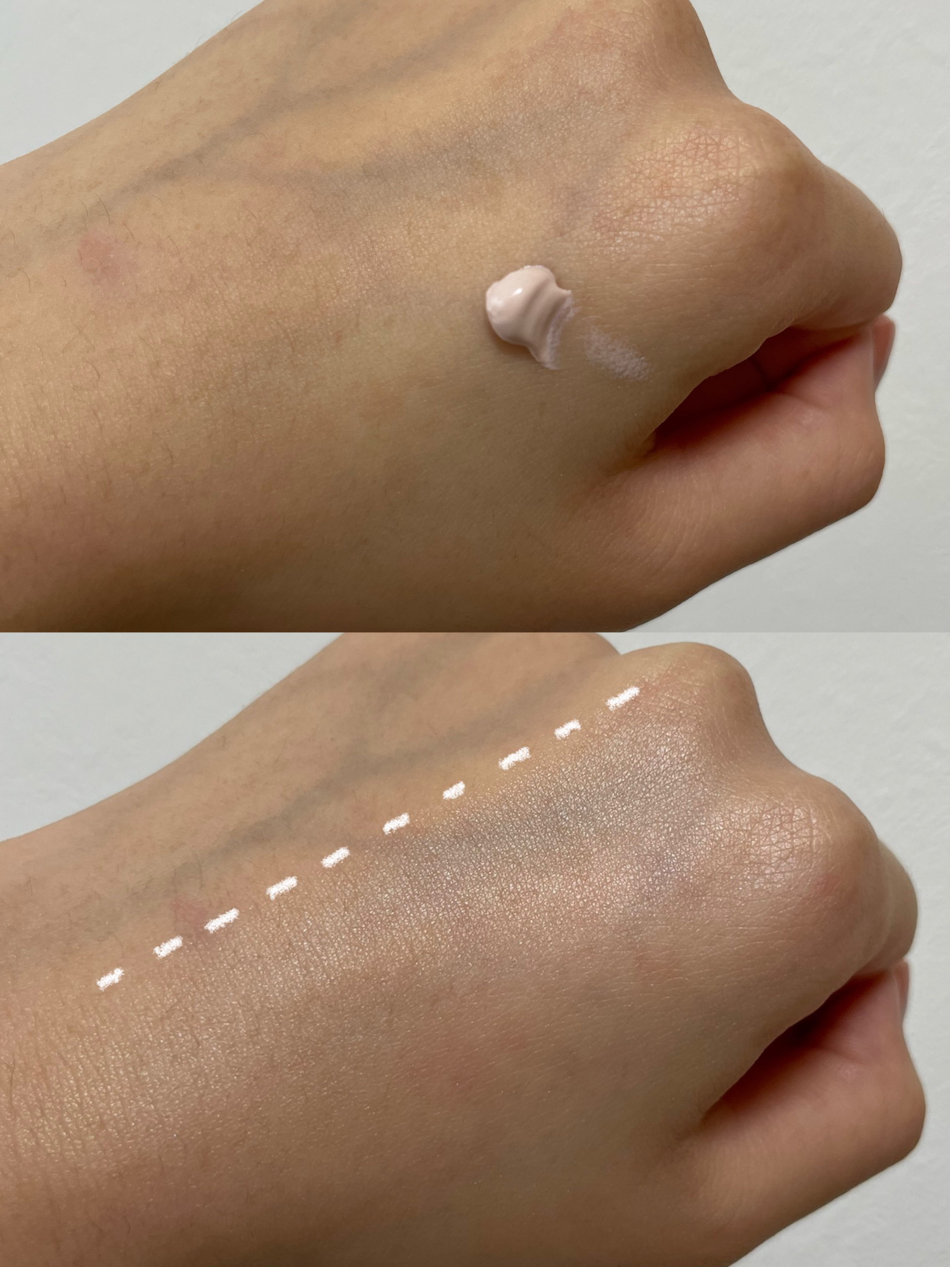 ミネラルインナートリートメントベース/エトヴォス/化粧下地を使ったクチコミ（3枚目）