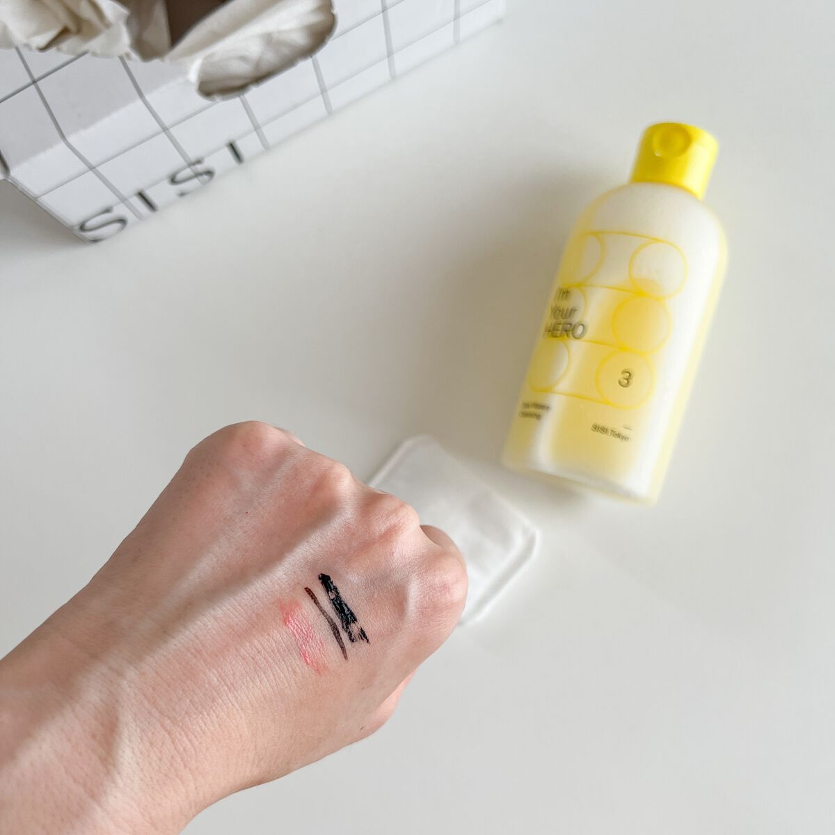 アイムユアヒーロー/SISI/クレンジングウォーターを使ったクチコミ(4枚目)