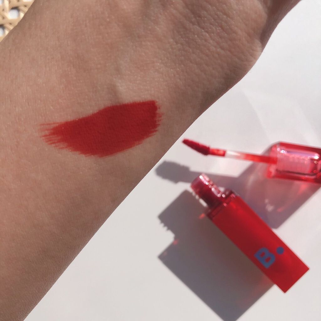 カラースプラッシュウォーターティント/B. by BANILA/リップティントを使ったクチコミ(5枚目)