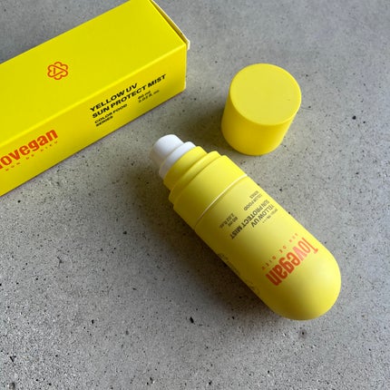カラーフードシリーズ イエローUVサンプロテクトミスト SPF50+ PA+++/Tovegan/日焼け止めミスト・スプレーを使ったクチコミ(3枚目)