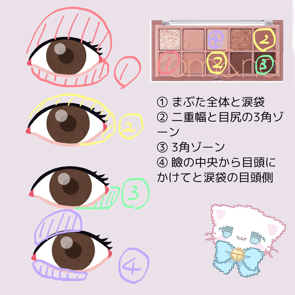 ラスティングマルチアイベース WP/キャンメイク/アイシャドウベースを使ったクチコミ（3枚目）