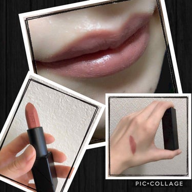 NARS オーデイシャスリップスティック 
9463 タンローズ  税込3,996円

あるYouTuberの方が紹介していて気になり買ってしまいました！
マットすぎず塗りやすく乾燥もしにくいです😘
ヌ