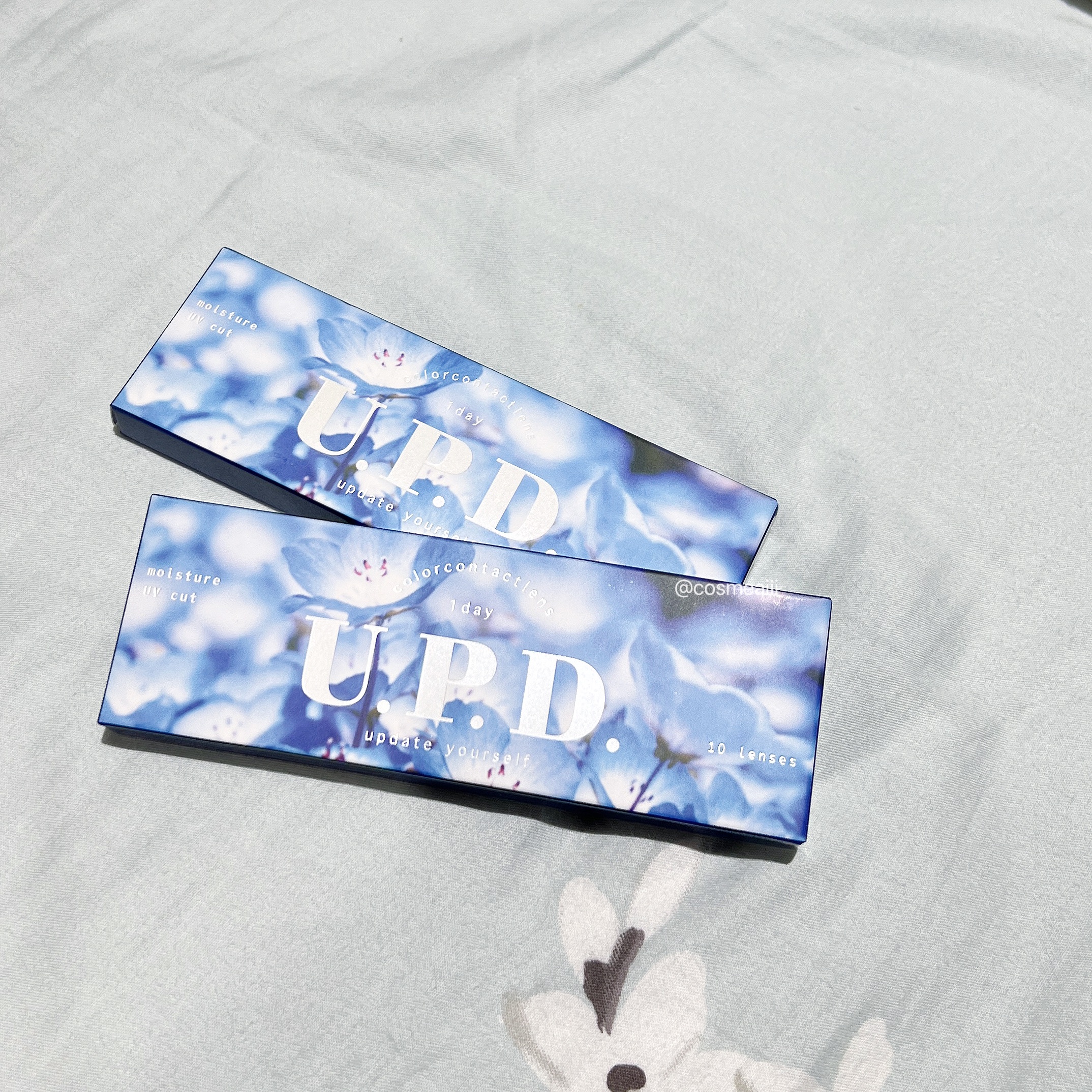 U.P.D. 1day ドロップピンク/U.P.D./ワンデー（１DAY）カラコンを使ったクチコミ（2枚目）