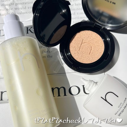 ヴィーガンアクアゼロフィットクッション/HAMEL/クッションファンデーションを使ったクチコミ(10枚目)