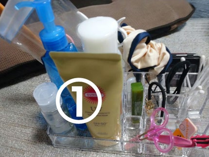 化粧収納ケース/DAISO/その他化粧小物を使ったクチコミ(4枚目)