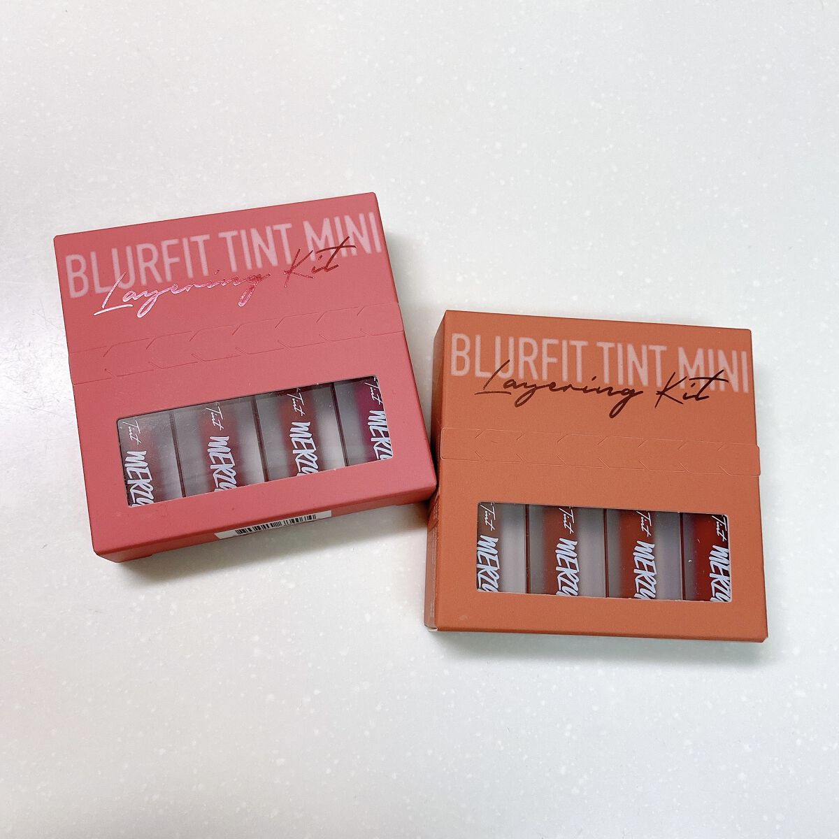 ブラー フィット ティント BT2. オッドMLBB/MERZY/リップティントを使ったクチコミ（1枚目）