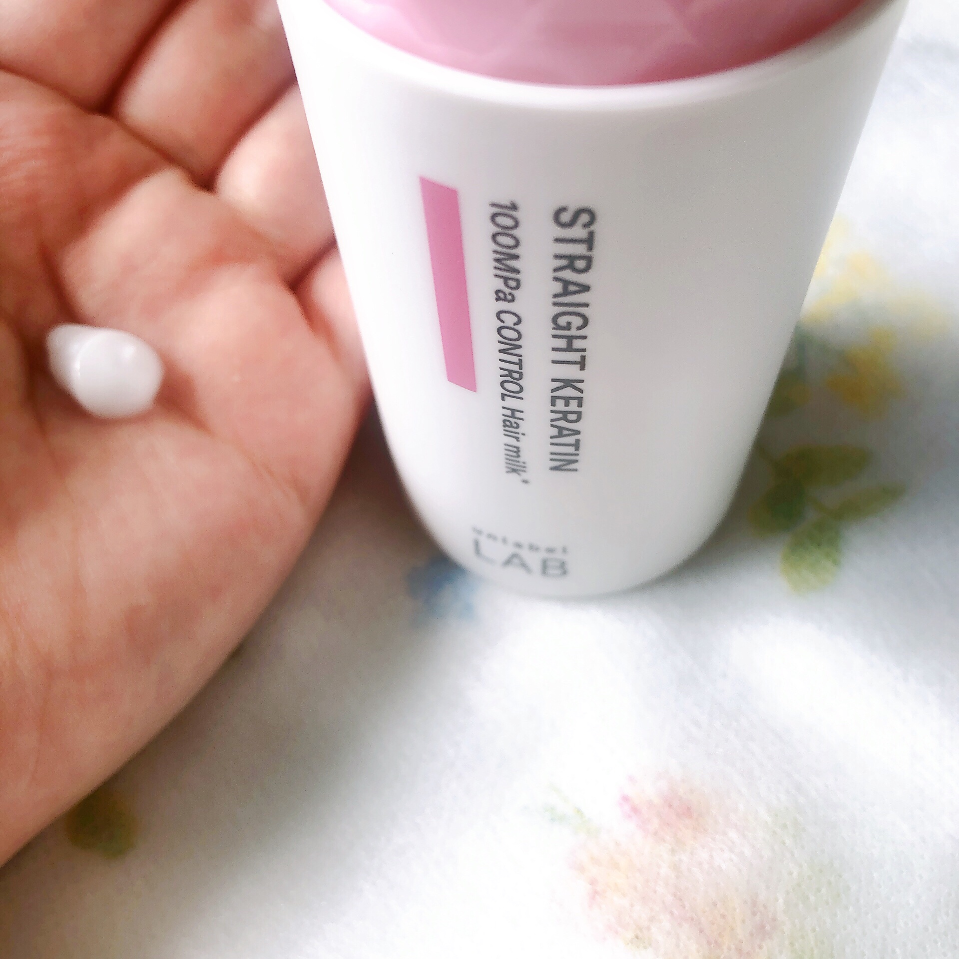 アンレーベル　KRコントロール　ヘアミルク/unlabel/ヘアミルクを使ったクチコミ（2枚目）