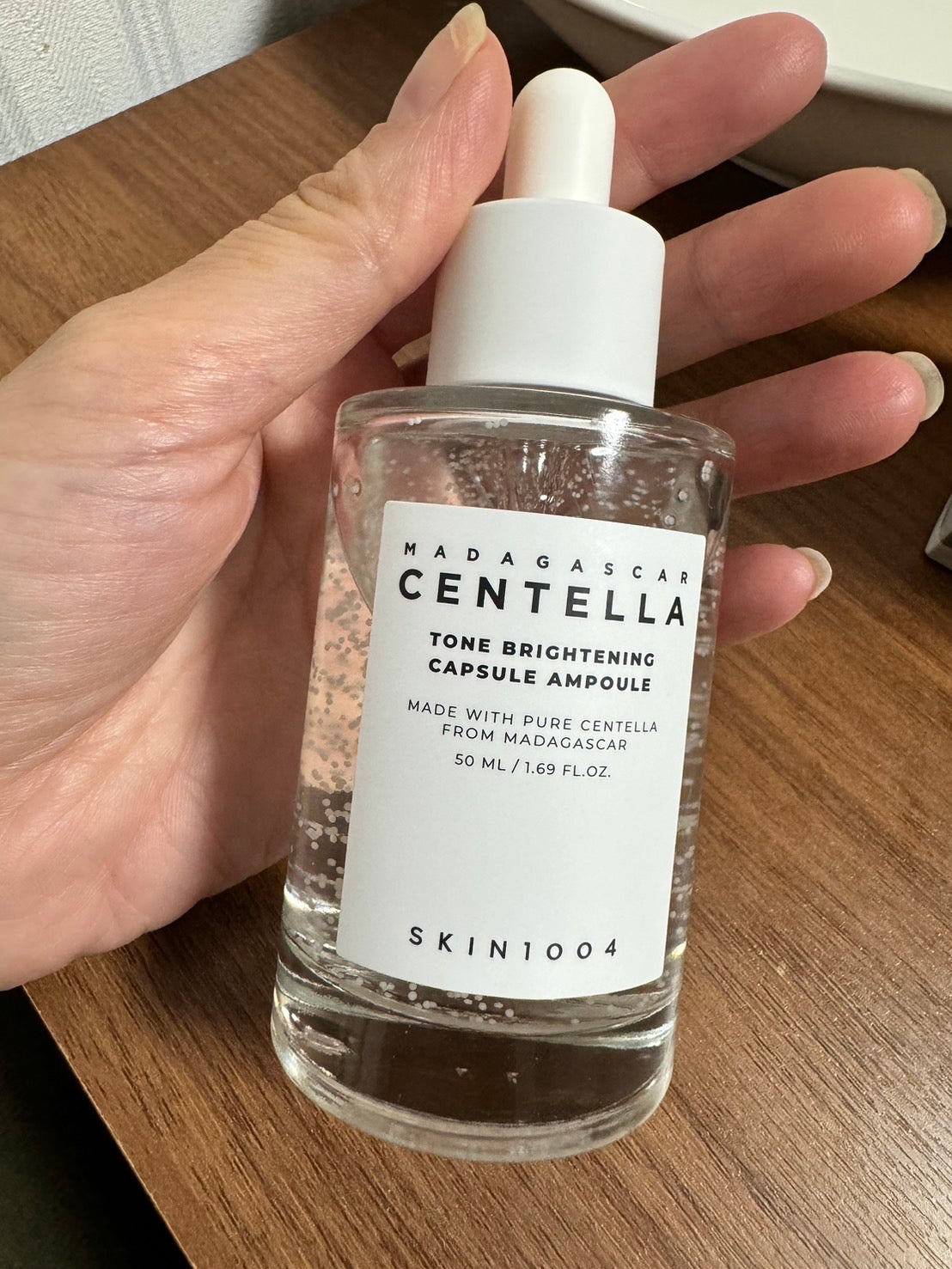 トーンブライトニング カプセルアンプル/SKIN1004/美容液を使ったクチコミ(2枚目)