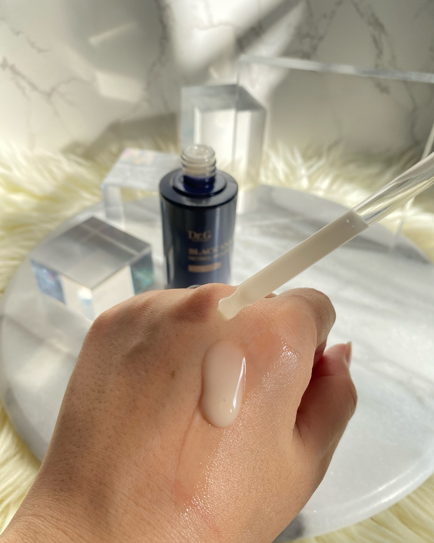 ブラックスネイルレチノールセラム/Dr.G/美容液を使ったクチコミ（3枚目）