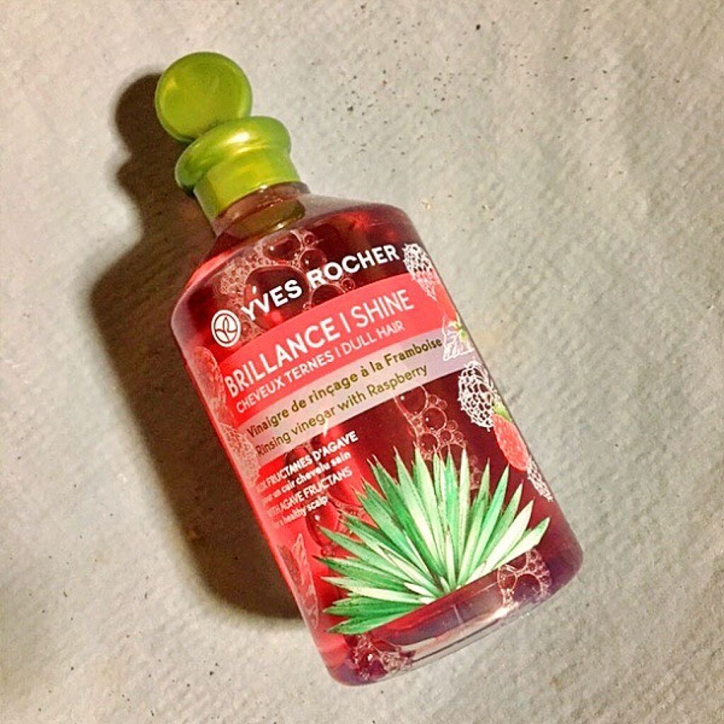 リンシングビネガー シルキーシャイン さらキララズベリー/イヴ・ロシェ/洗い流すヘアトリートメントを使ったクチコミ(3枚目)