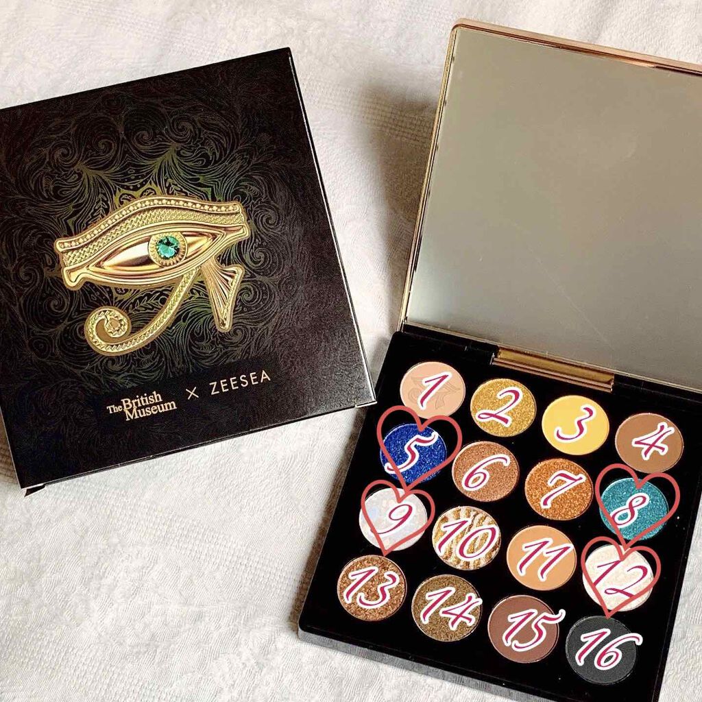 ダイヤモンドシリーズ カラーマスカラ/ZEESEA/マスカラを使ったクチコミ（2枚目）