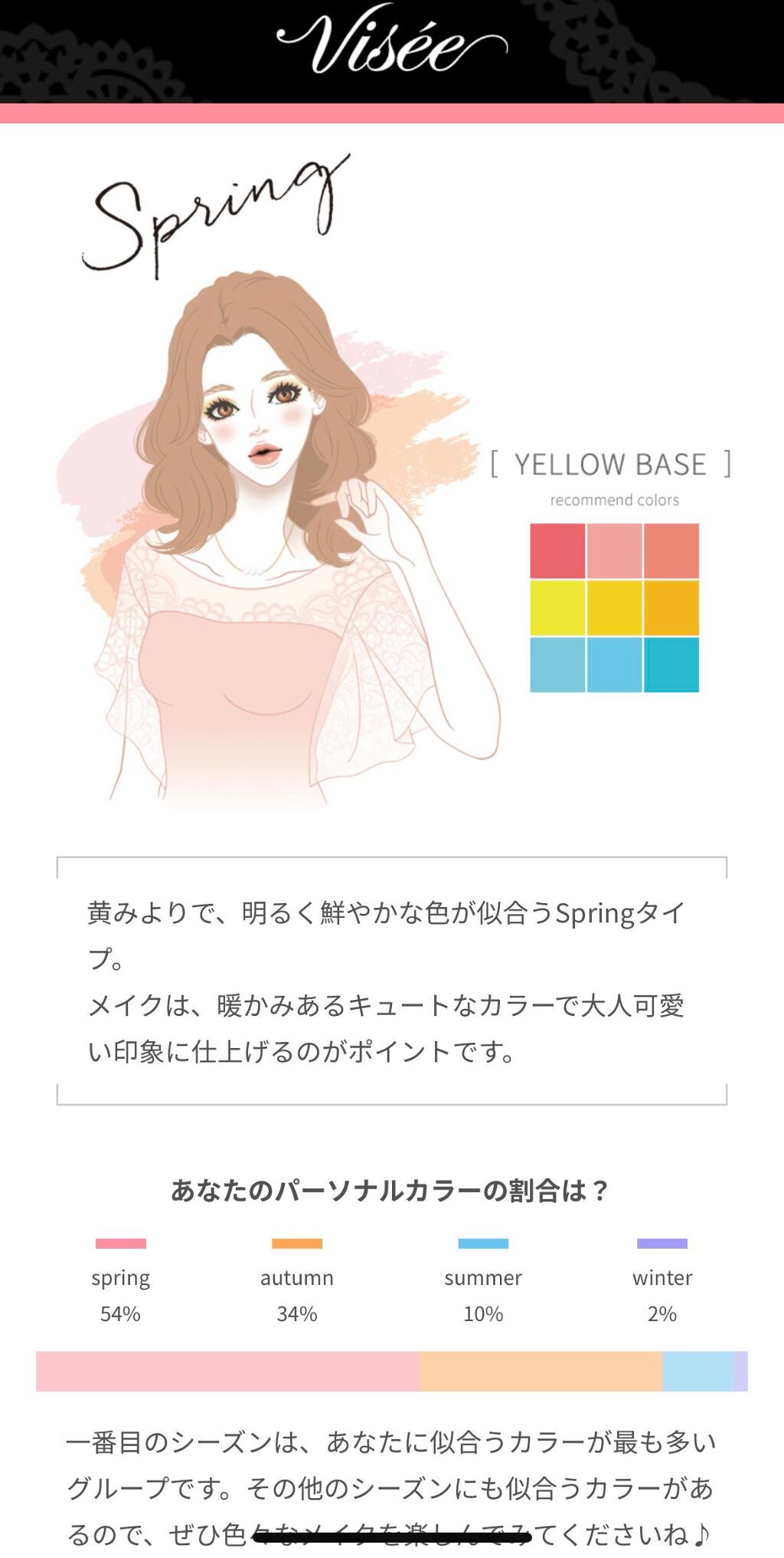 める on LIPS 「パーソナルカラー診断に行った話。たまにはお話系の投稿もします🥰..」(2枚目)