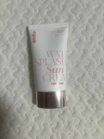 ウォータースプラッシュサンクリーム セラミド/espoir/日焼け止めクリームを使ったクチコミ(3枚目)
