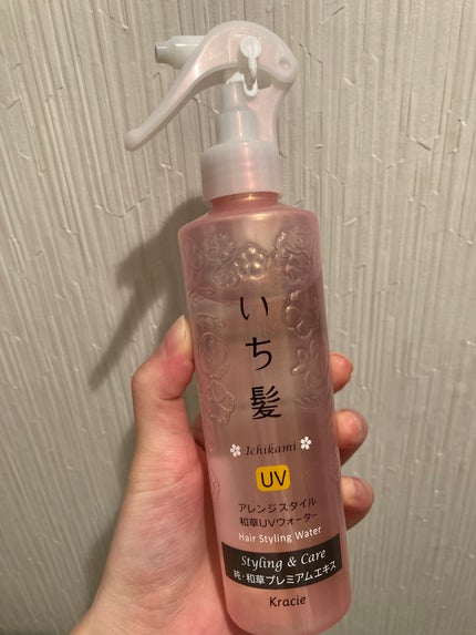 アレンジスタイル和草UVウォーター/いち髪/ヘアミストを使ったクチコミ(1枚目)
