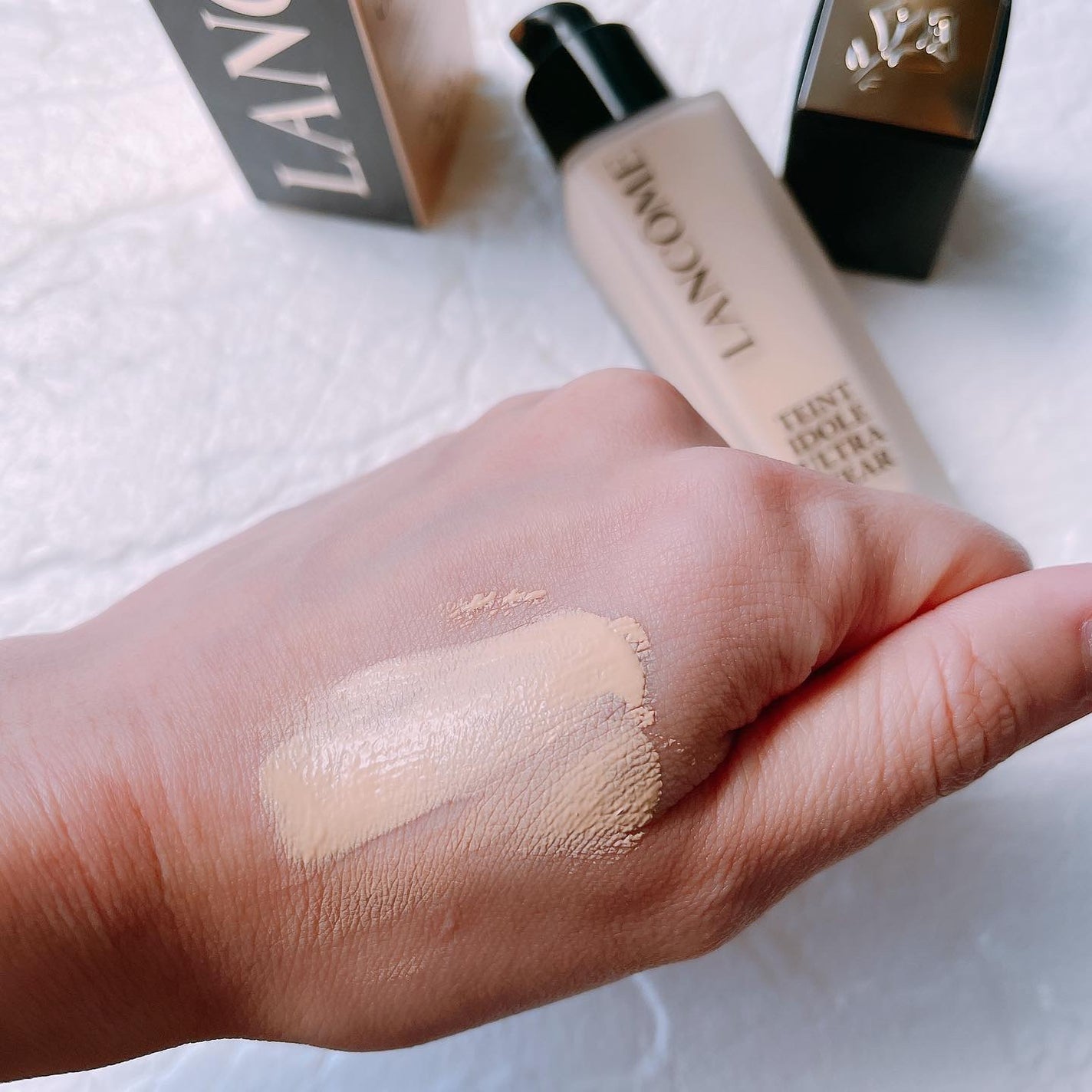 タンイドル ウルトラ ウェア リキッド/LANCOME/リキッドファンデーションを使ったクチコミ(3枚目)