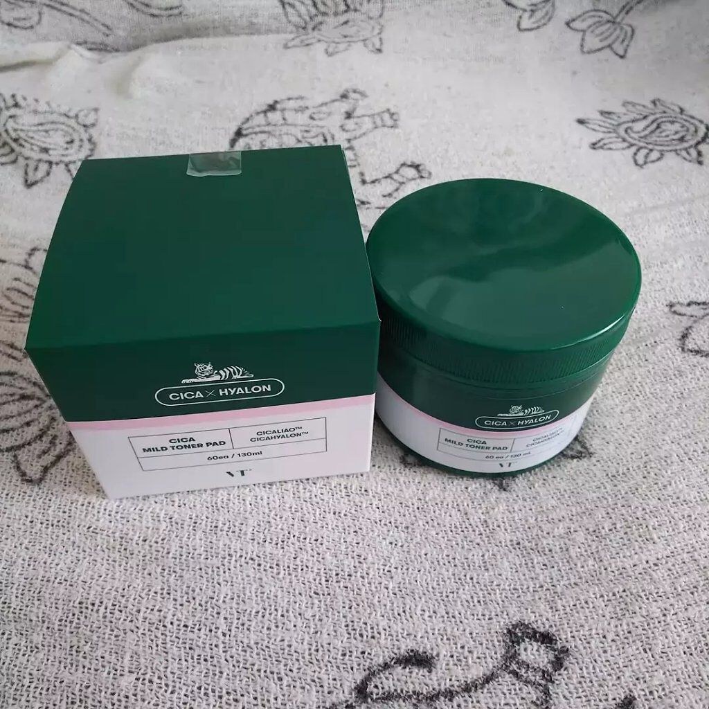 CICA マイルドトナーパッド/VT/トナーパッドを使ったクチコミ(1枚目)