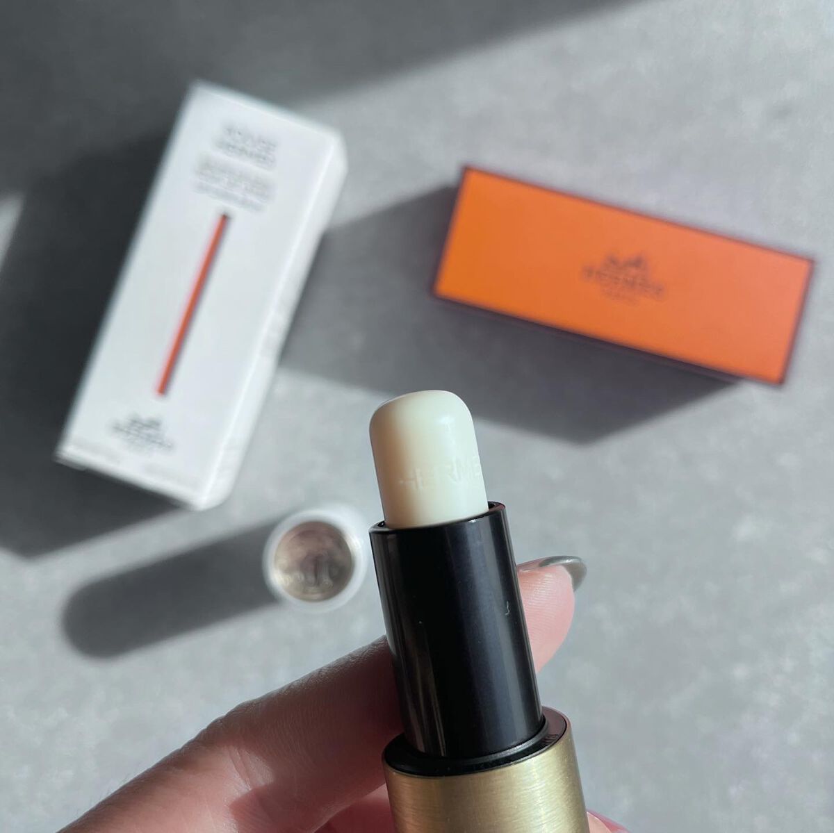 エルメジスティブル 05 ローズ・コラ/エルメス/リップオイルを使ったクチコミ（2枚目）