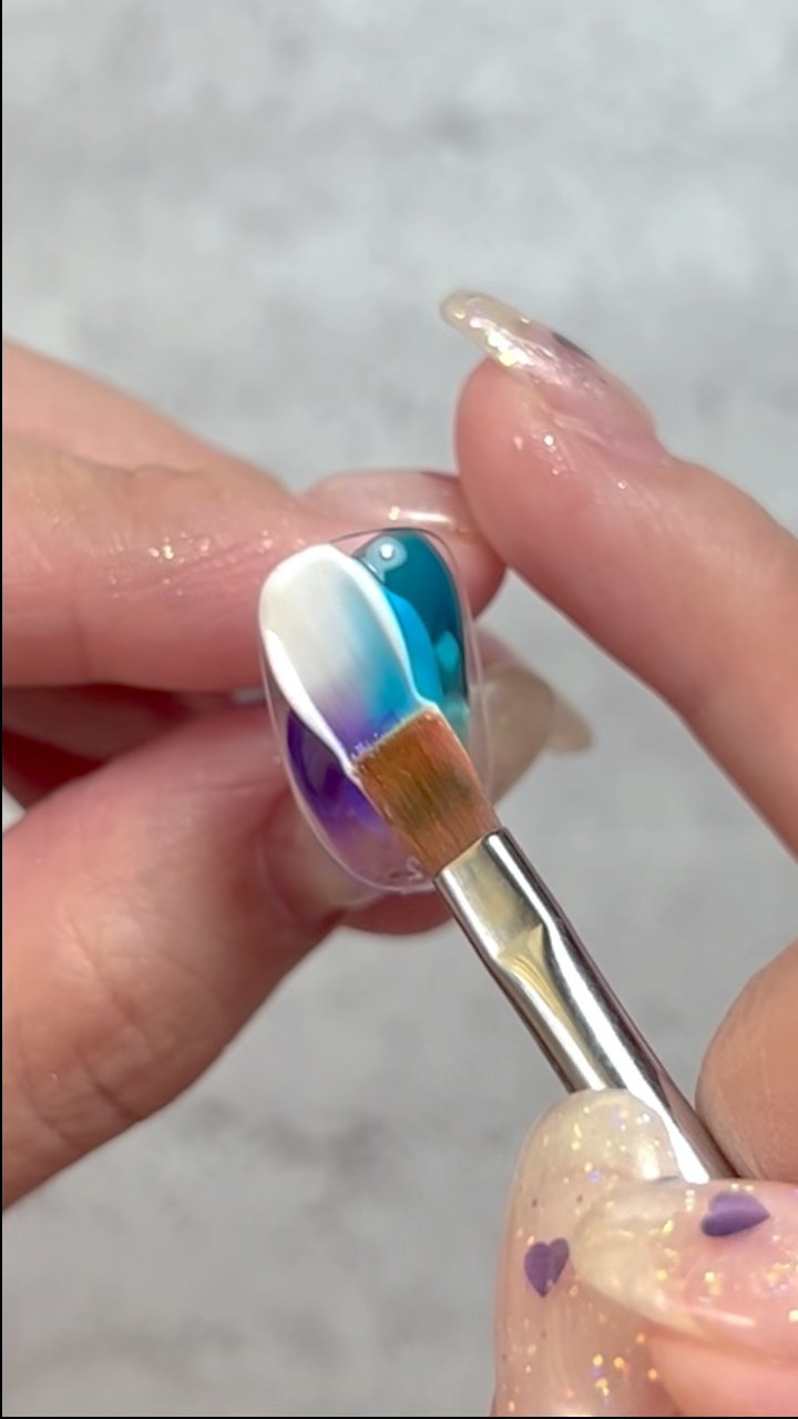 #個性的ネイル,#個性派ネイル,#シンプルネイル,#韓国ネイル,#シアーカラーネイルのネイルデザイン