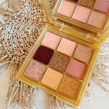 Gold Obsessions Palette/Huda Beauty/パウダーアイシャドウを使ったクチコミ（2枚目）