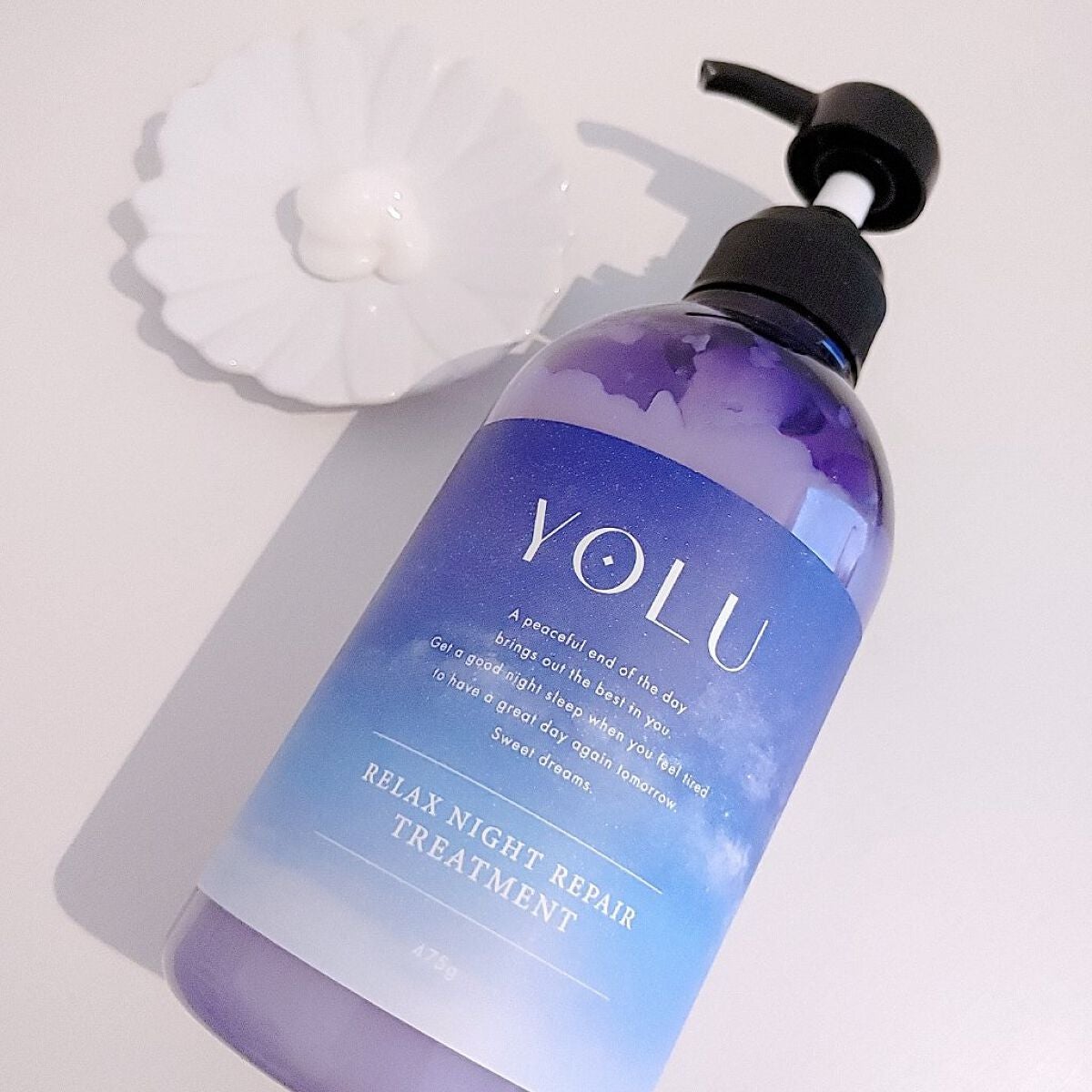 リラックスナイトリペア シャンプー/トリートメント/YOLU/市販シャンプーを使ったクチコミ(3枚目)
