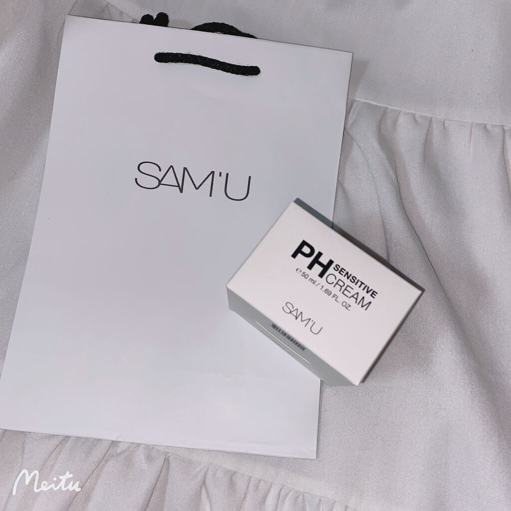 サミュ PHセンシティブクリーム/SAM'U/フェイスクリームを使ったクチコミ（2枚目）