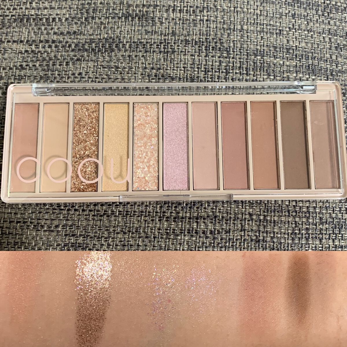 アイシャドウパレット/coou/アイシャドウパレットを使ったクチコミ(2枚目)