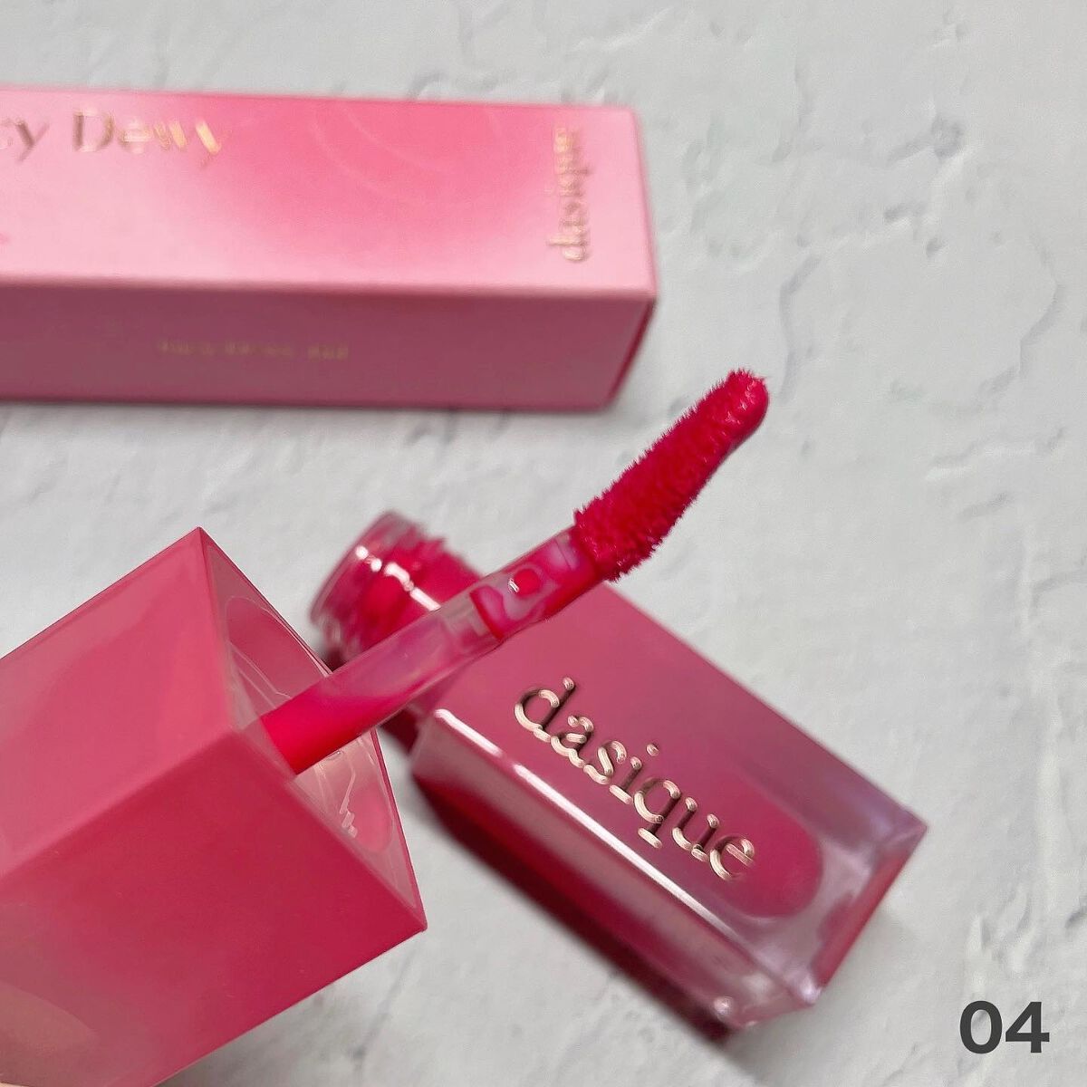 ジューシーデュイティント/dasique/リップティントを使ったクチコミ(5枚目)