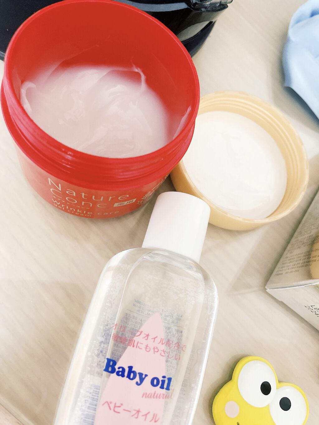 ベビーオイル ナチュラル/DAISO/ボディオイルを使ったクチコミ（2枚目）