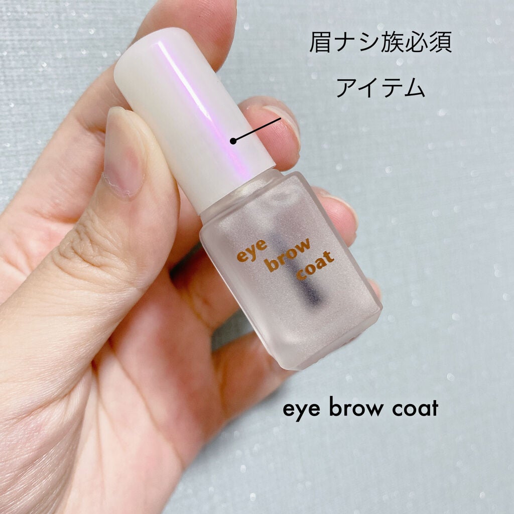 エバビレーナ アイブローコート/DAISO/アイブロウコートを使ったクチコミ(1枚目)