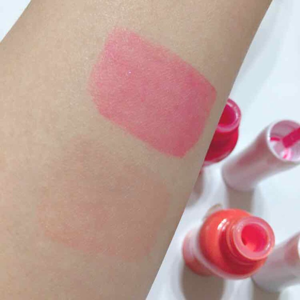 フレッシュチェリー リップティント/ETUDE/リップグロスを使ったクチコミ(3枚目)