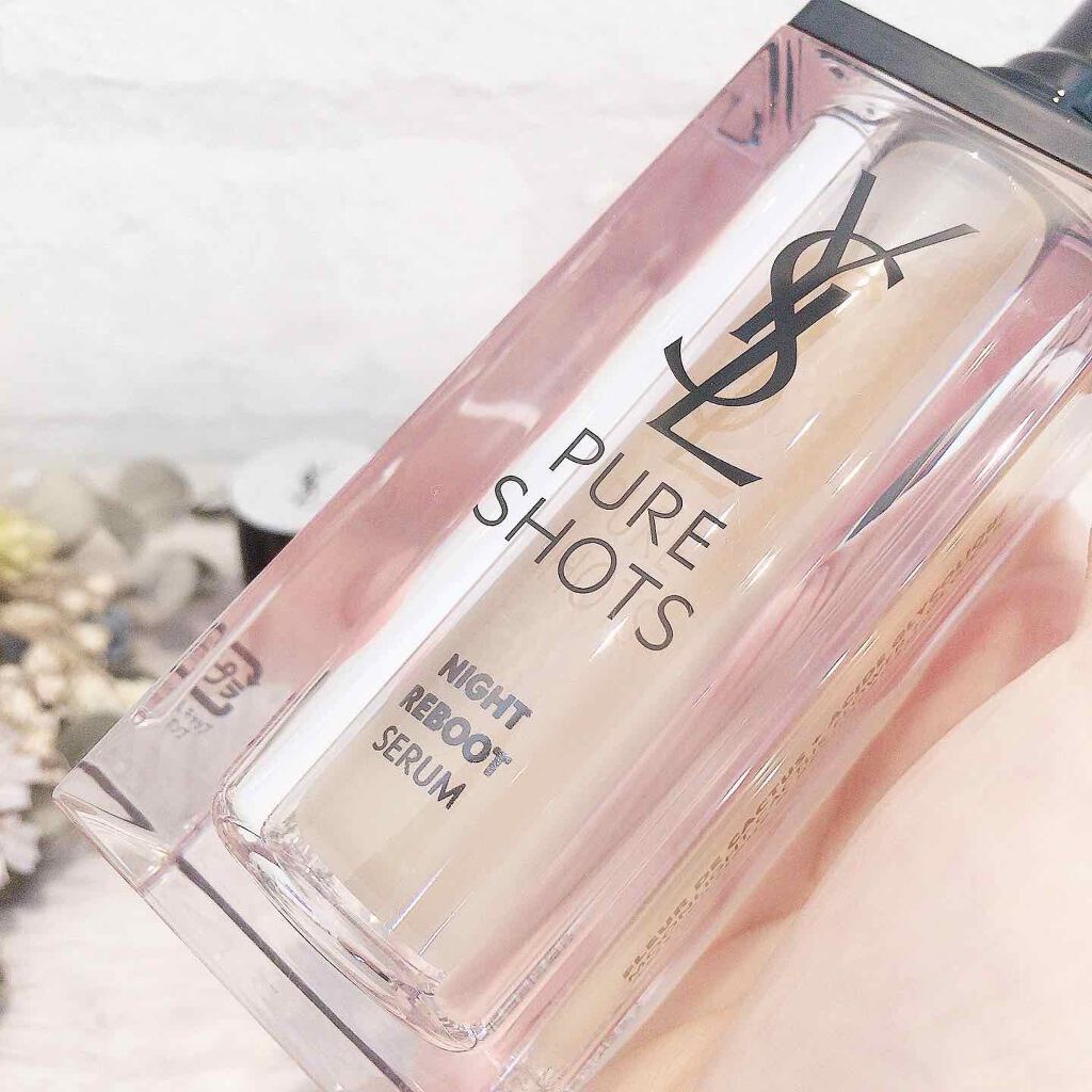 ピュアショット ナイト リチャージセラム/YVES SAINT LAURENT BEAUTE/美容液を使ったクチコミ(5枚目)