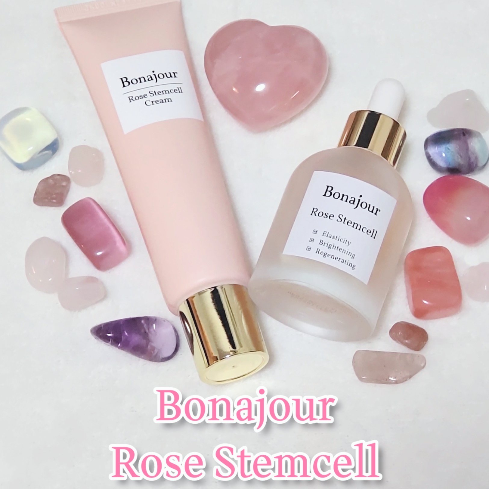 ローズステムセルセラム/Bonajour/美容液を使ったクチコミ（1枚目）