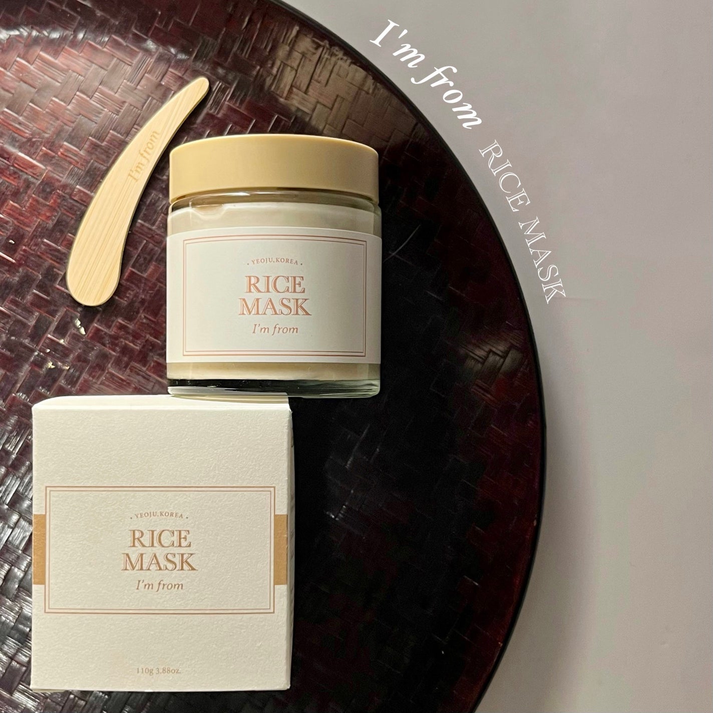 RICE MASK/I'm from/洗い流すパック・マスクを使ったクチコミ(2枚目)