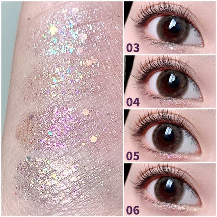 トゥインクルグリッター/VAVI MELLO/グリッターを使ったクチコミ(5枚目)