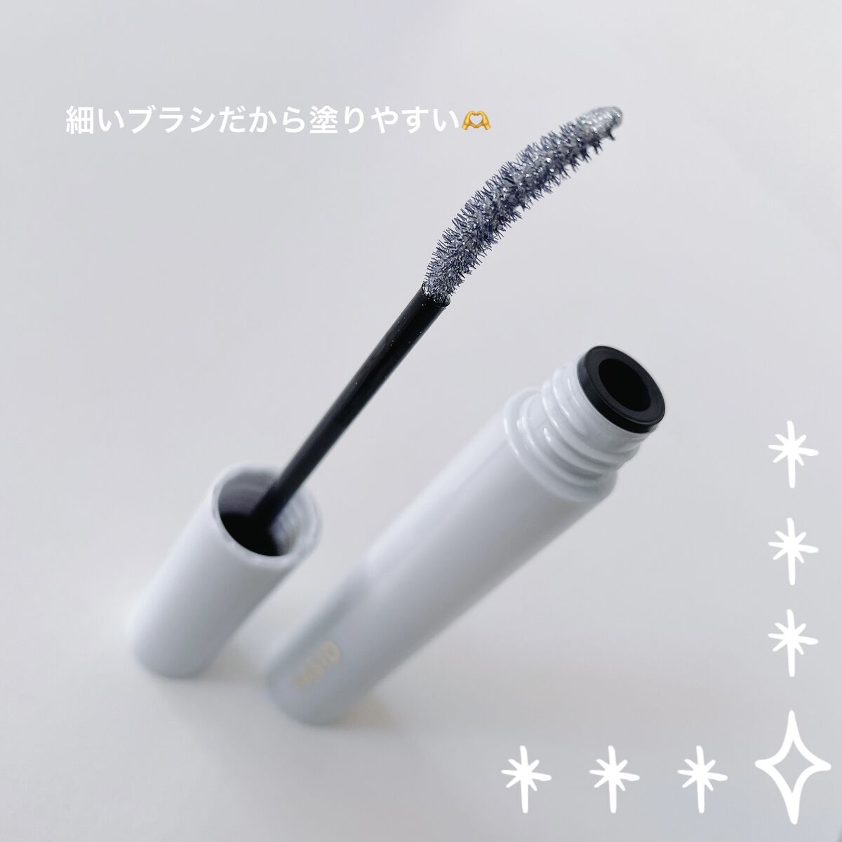 パーマネントグリッター マスカラ/FASIO/マスカラを使ったクチコミ（2枚目）