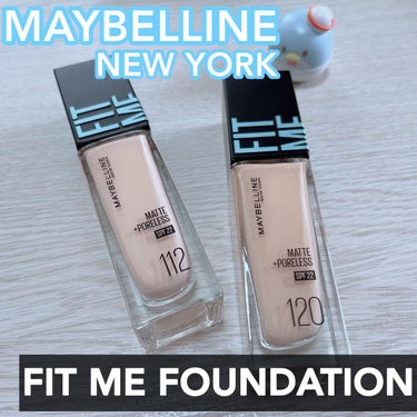 フィットミー リキッドファンデーション R/MAYBELLINE NEW YORK/リキッドファンデーションを使ったクチコミ（1枚目）