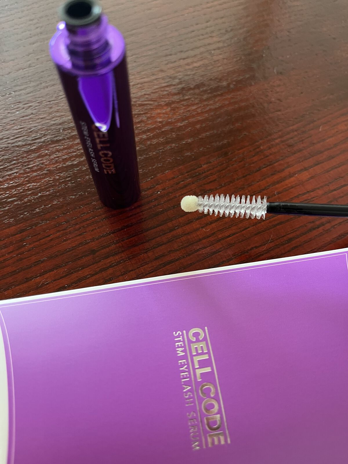 ステムアイラッシュセラム/セルコード/まつげ美容液を使ったクチコミ（2枚目）