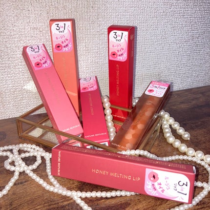 ハニーメルティングリップ/ネイチャーリパブリック/口紅を使ったクチコミ(1枚目)