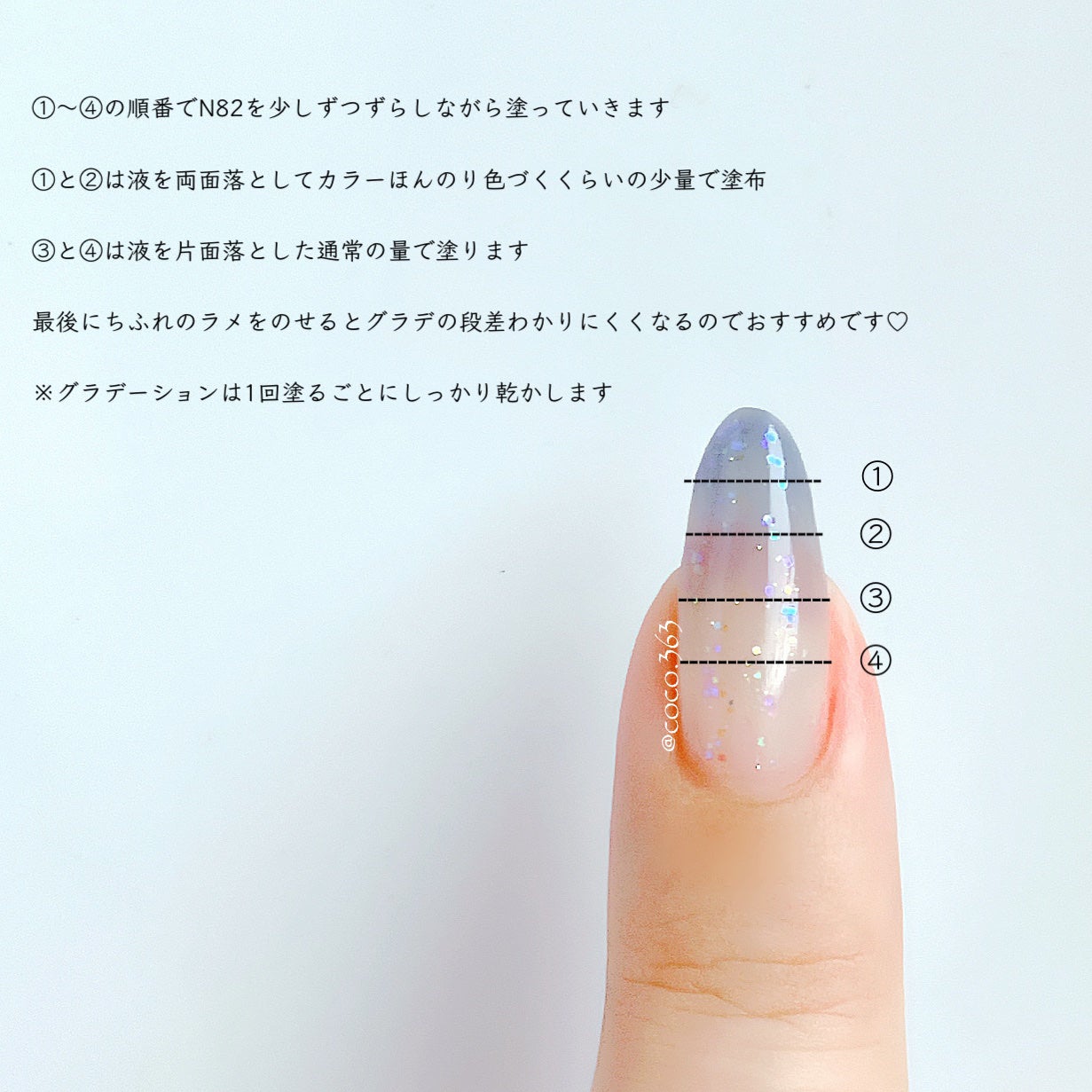 カラフルネイルズ/キャンメイク/マニキュアを使ったクチコミ(7枚目)