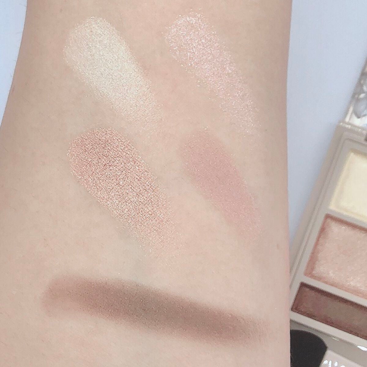 パノラマデザイン アイパレット/Visée/アイシャドウパレットを使ったクチコミ(4枚目)