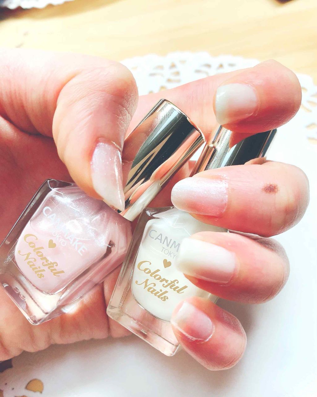 カラフルネイルズ/キャンメイク/マニキュアを使ったクチコミ（2枚目）