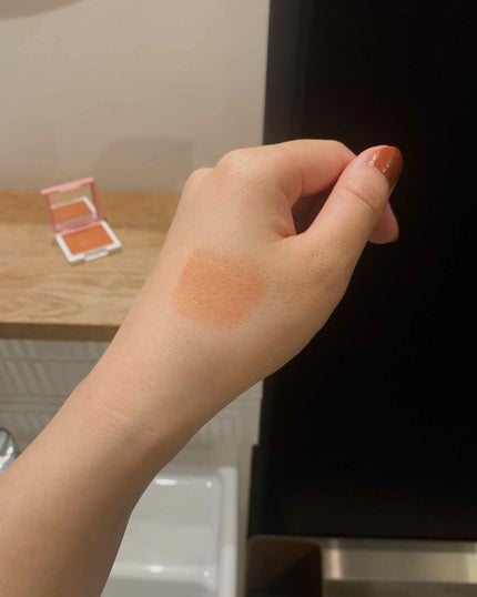 チアミーアップ グロウイング ブラッシュ&リップ 03 amber orange/Awake/口紅を使ったクチコミ(2枚目)