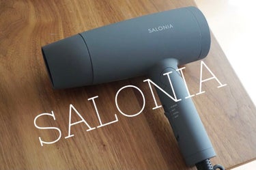 スピーディーイオンドライヤー グレー(WEB限定)/SALONIA/ドライヤーを使ったクチコミ（1枚目）