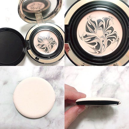 ブラックセラムパクト/celebeau/クリーム・エマルジョンファンデーションを使ったクチコミ(3枚目)