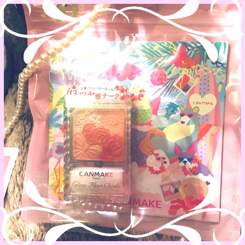 グロウフルールチークス/キャンメイク/パウダーチークを使ったクチコミ(1枚目)