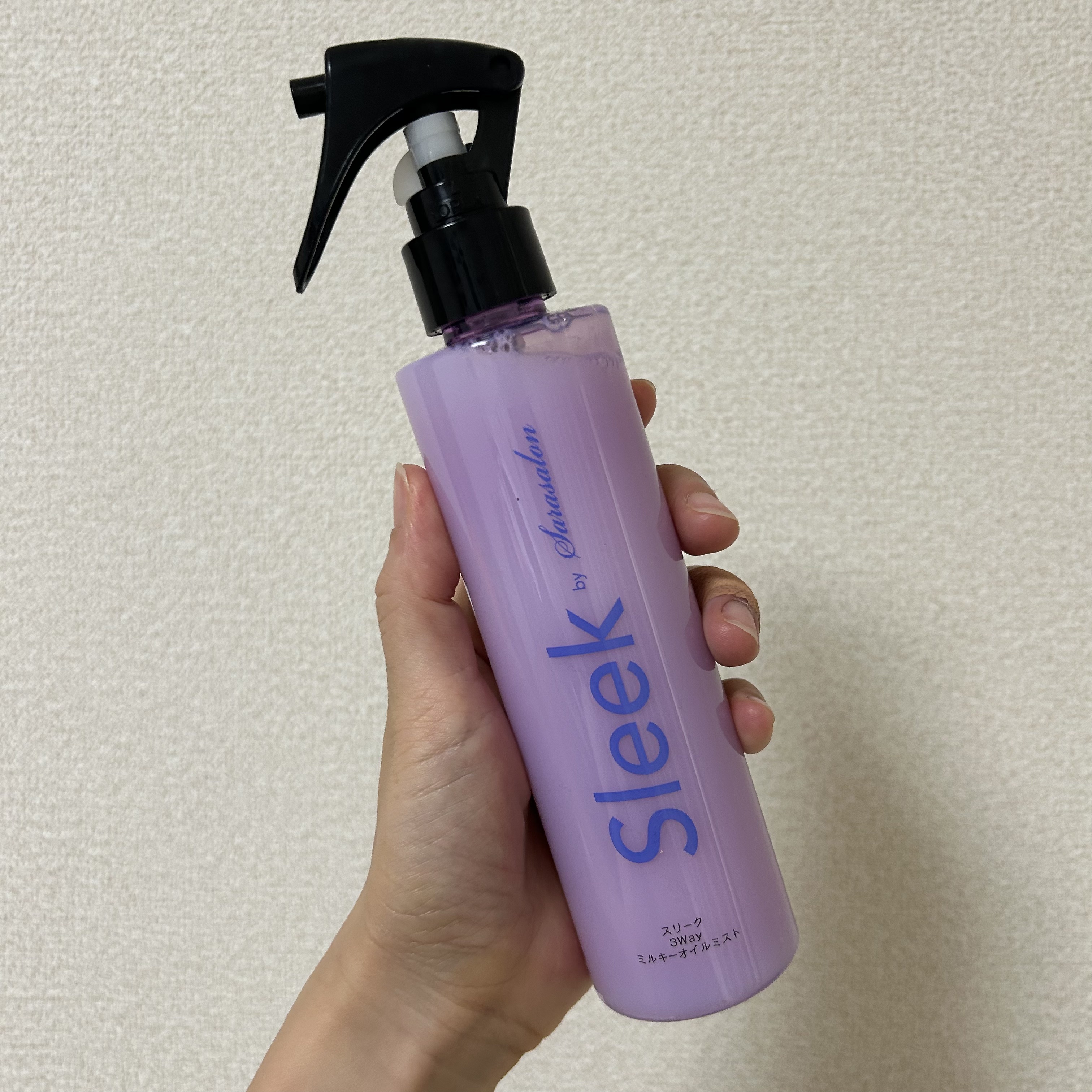 3Wayミルキーオイルミスト/スリーク by サラサロン/アウトバストリートメントを使ったクチコミ（1枚目）