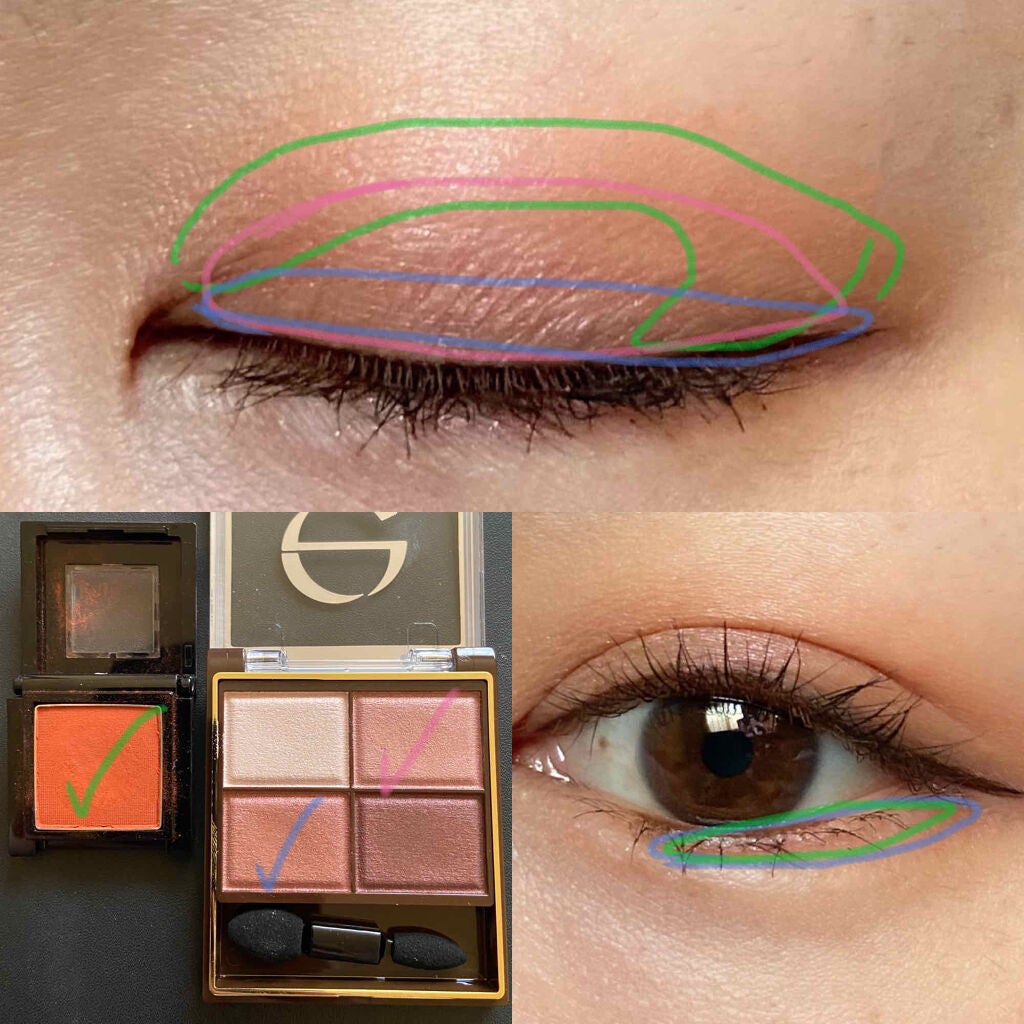 ヴィセ アヴァン シングルアイカラー/Visée/単色アイシャドウを使ったクチコミ(4枚目)